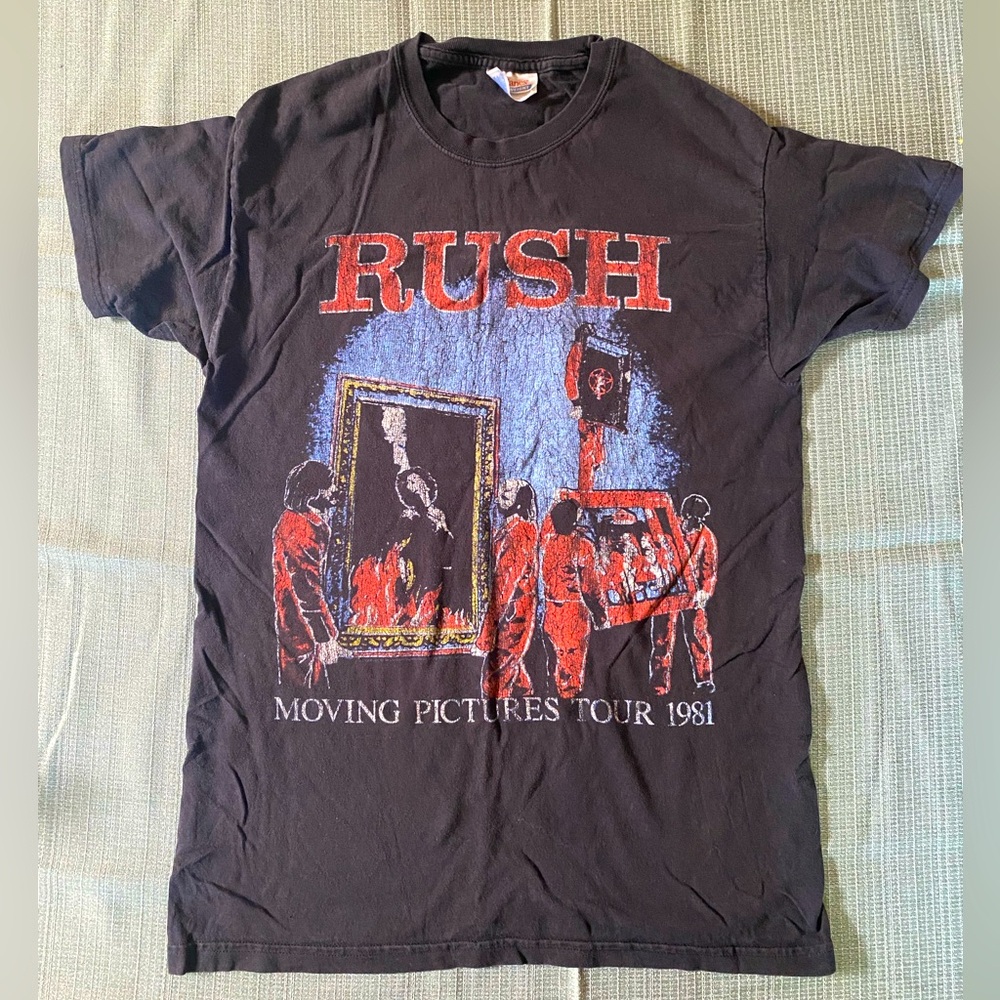 Rare vintage Rush band tee